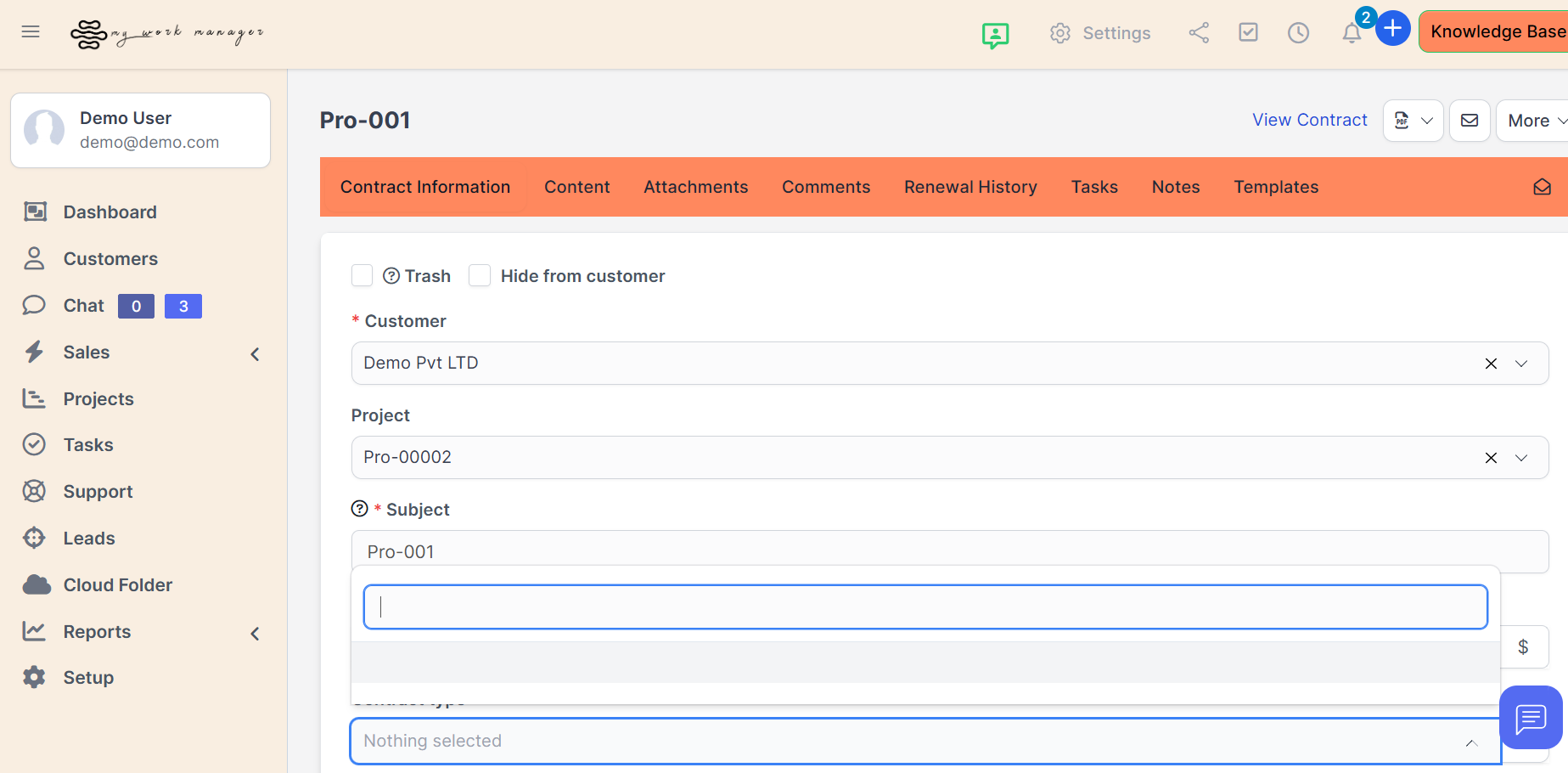 Tasks Screenshot